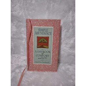 Simple Abundance hardcover by‎ Sarah Ban Breathnach Warner Books